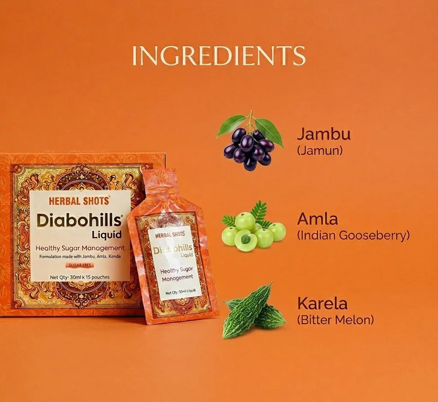 Diabohills Herbal – 30ml *15 Pouches