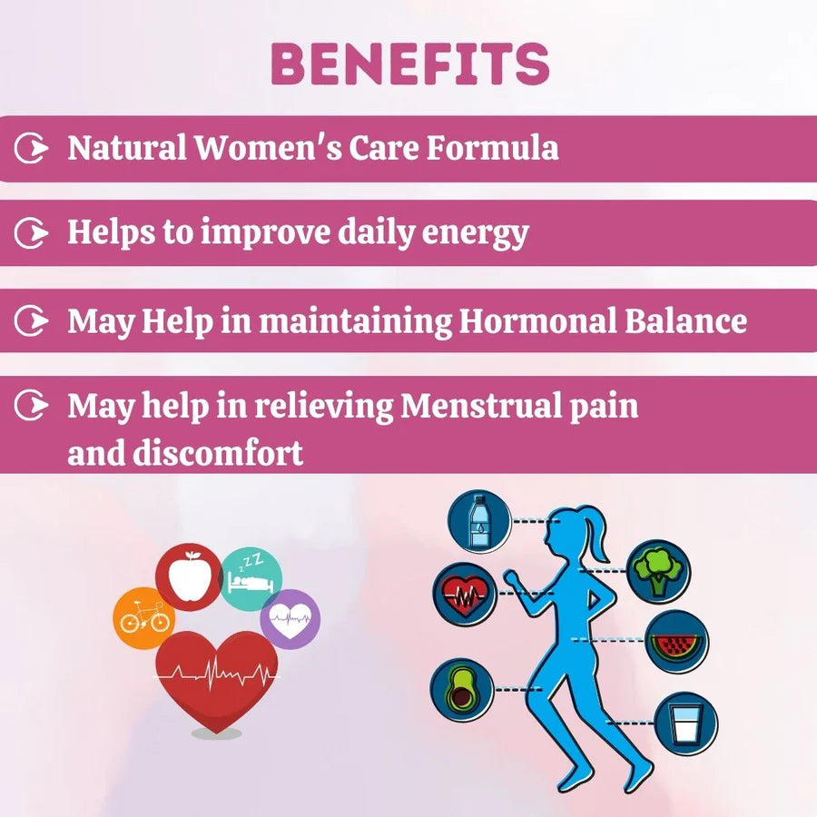 Femohills Women’s Wellness Support Capsules – 30 Capsules by Herbal Hills