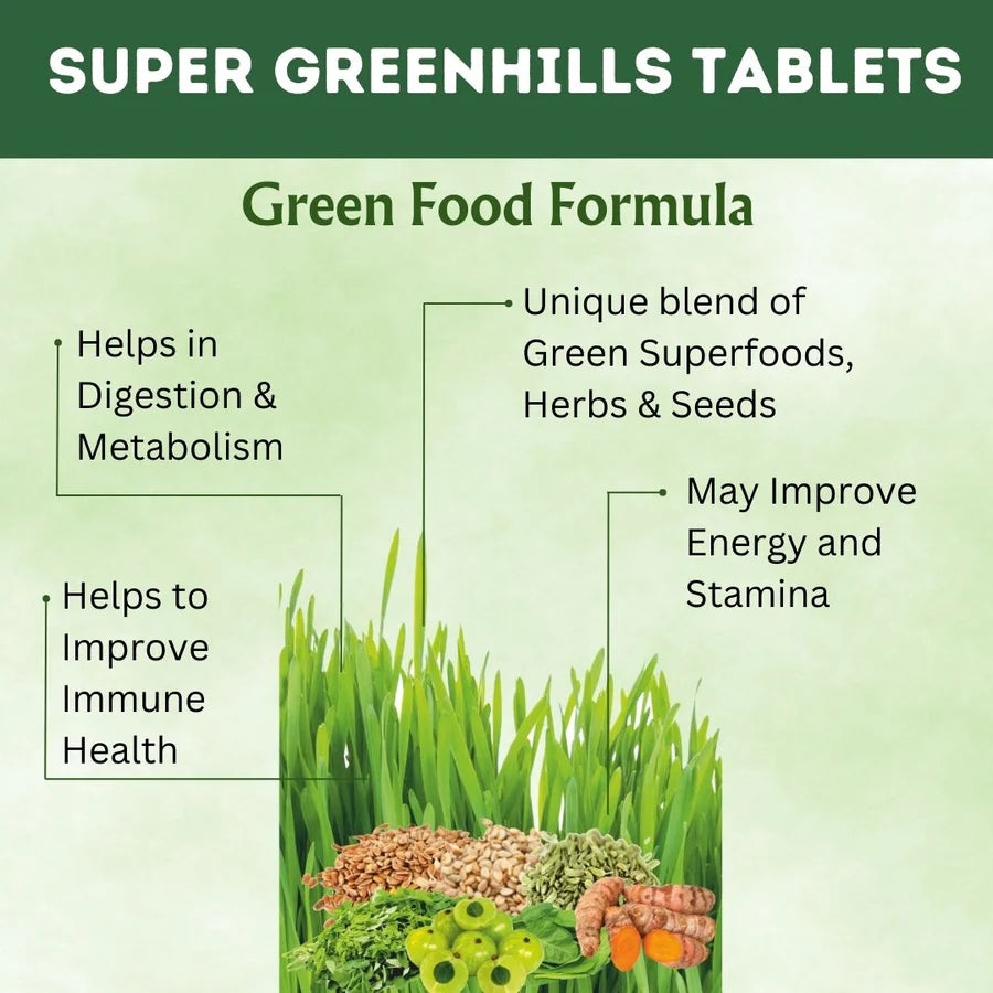 Super Greenhills 900 Tablets Value Pack – Super Green Food Formula