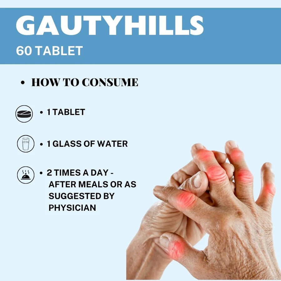 Gautyhills Ayurvedic Joint Support – 60 Tablets Pack of 5 by Herbal Hills