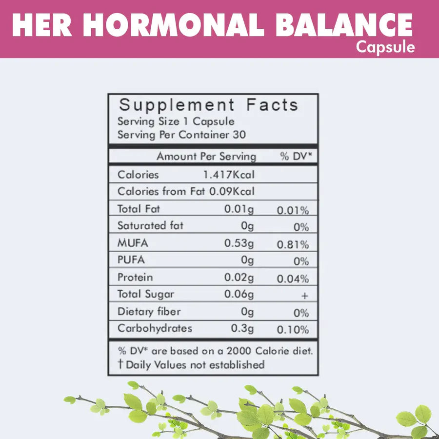 Her Hormonal Balance Women’s Wellness Support Capsules – 60 Capsules Pack of 5 by Herbal Hills