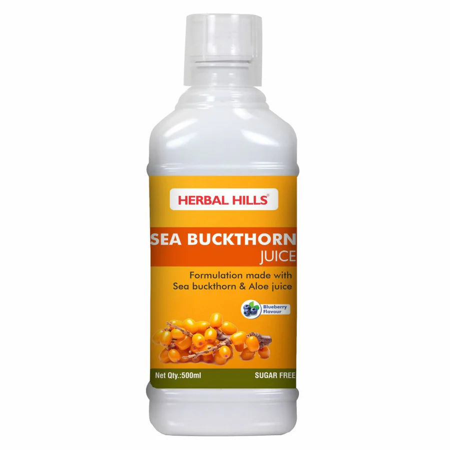 Sea Buckthorn Syrup – 500 ml | Daily Wellness Support | Herbal Hills