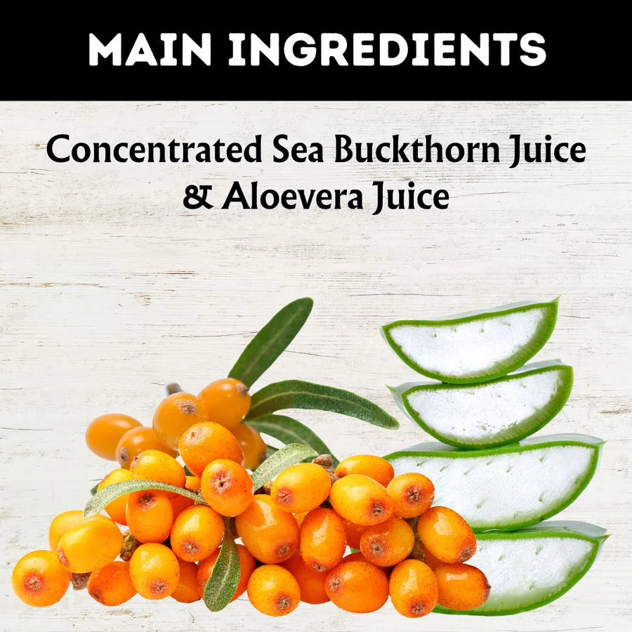 Sea Buckthorn Syrup (500ml) – A Superfood for all Health issues