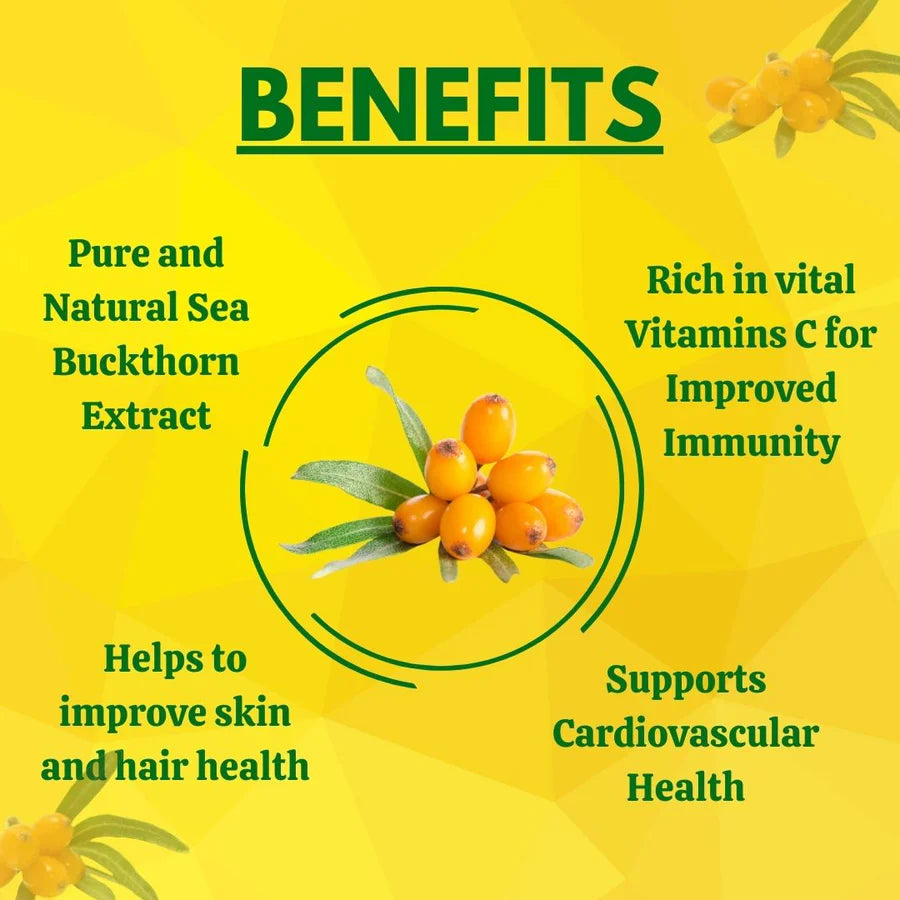 Sea Buckthorn Syrup (500ml) – A Superfood for all Health issues
