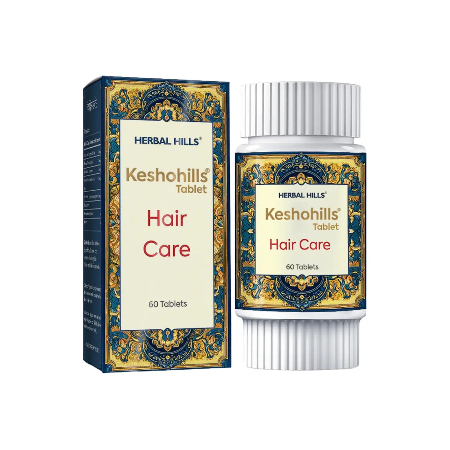 Natural Hair Care Formula – Keshohills 60 Tablets