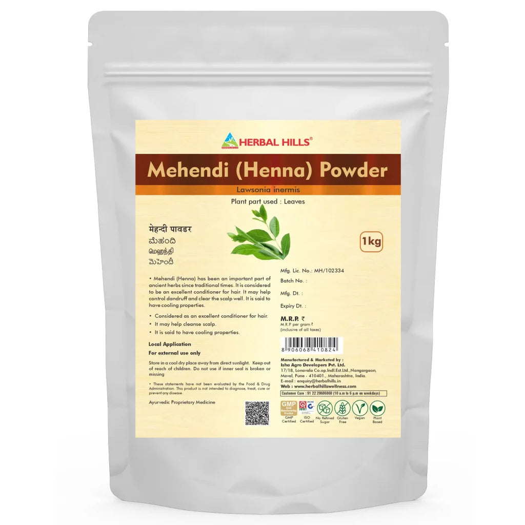 Herbal Hills Mehandi Powder 1 Kg