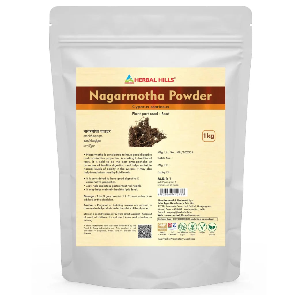 Nagarmotha powder – 1 kg Pack