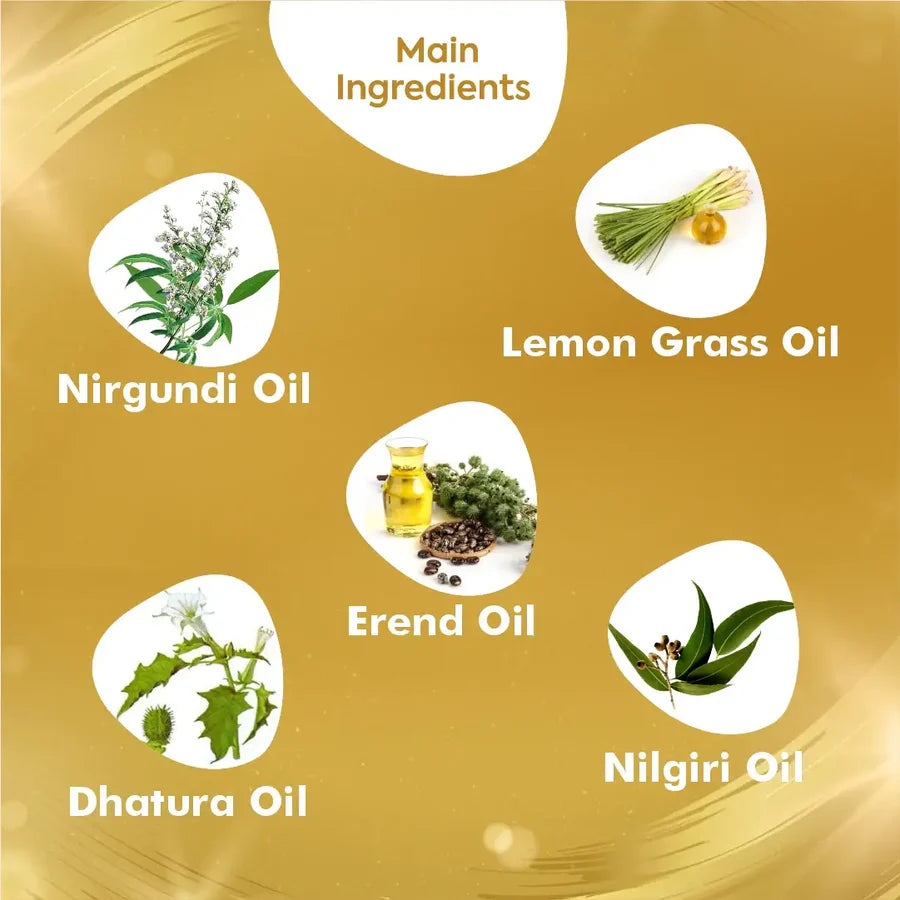 Ayurvedic Joint Pain Oil – Arthro Forte – 100 ml ( pack of 5)