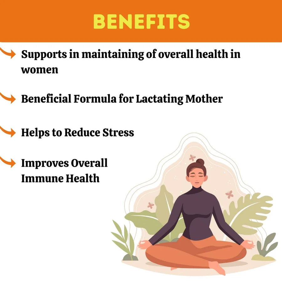 Shatavari Kalp, Ayurvedic Granules For Mother and Child Health Care