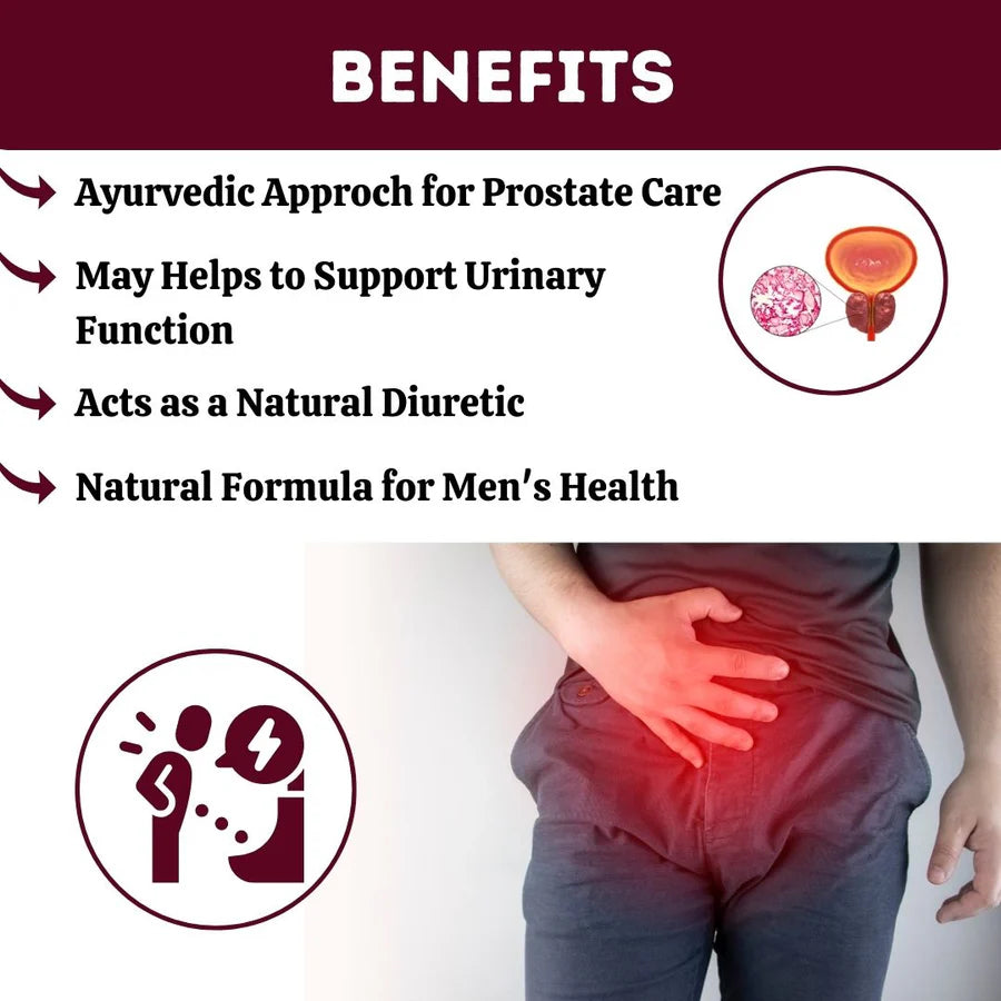 Proscarehills Ayurvedic Prostate Support – 900 Tablets by Herbal Hills