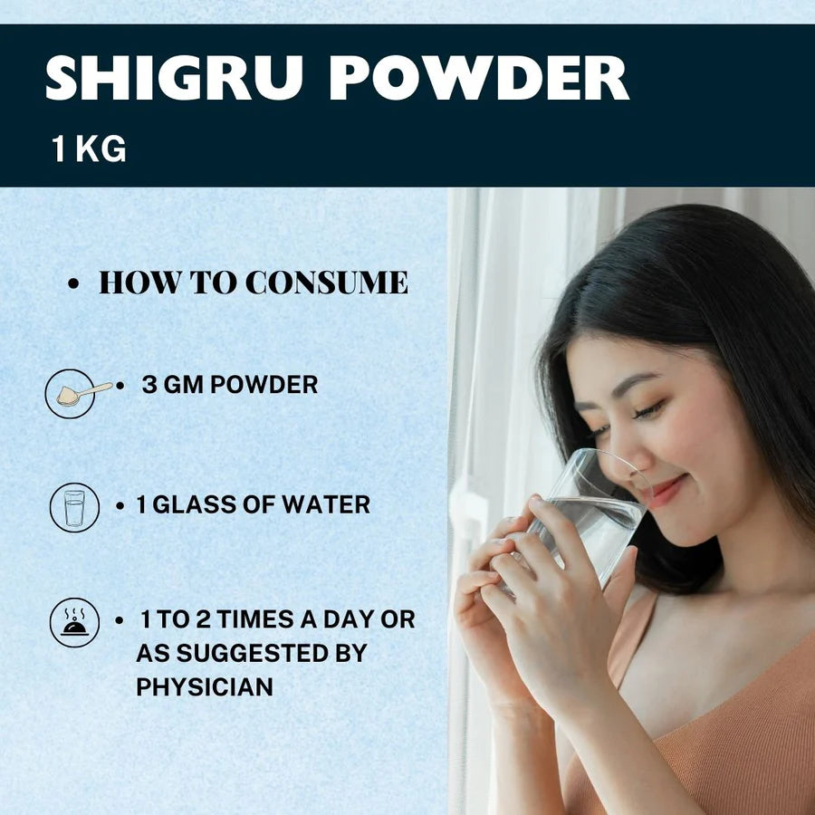 Moringa / Shigru 100g Powder for Immunity and General wellness. Immunity booster & improves strength and stamina (Pack of 5)