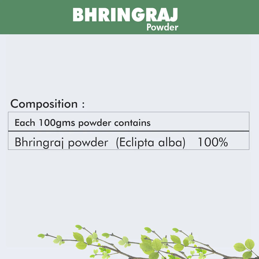 Bhringraj Powder – 1kg | Standardized Ayurvedic Quality | Herbal Hills