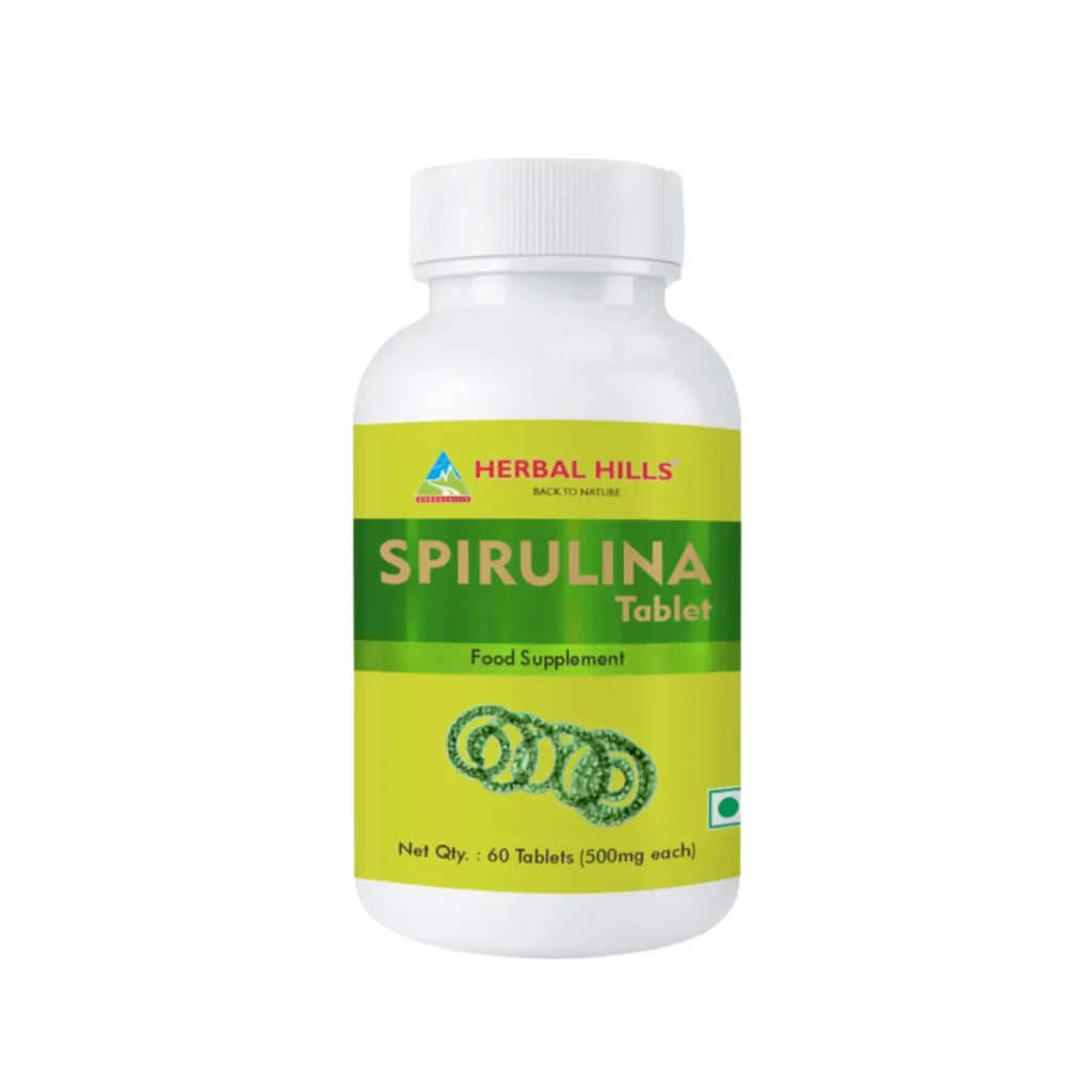 Spirulina 60 Tablets – Chlorophyll Rich Food