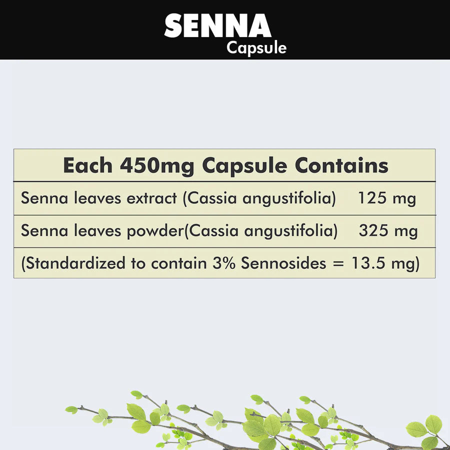 Sennahills Capsules – 120 Capsules (Pack of 5) | Standardized Ayurvedic Quality | Herbal Hills