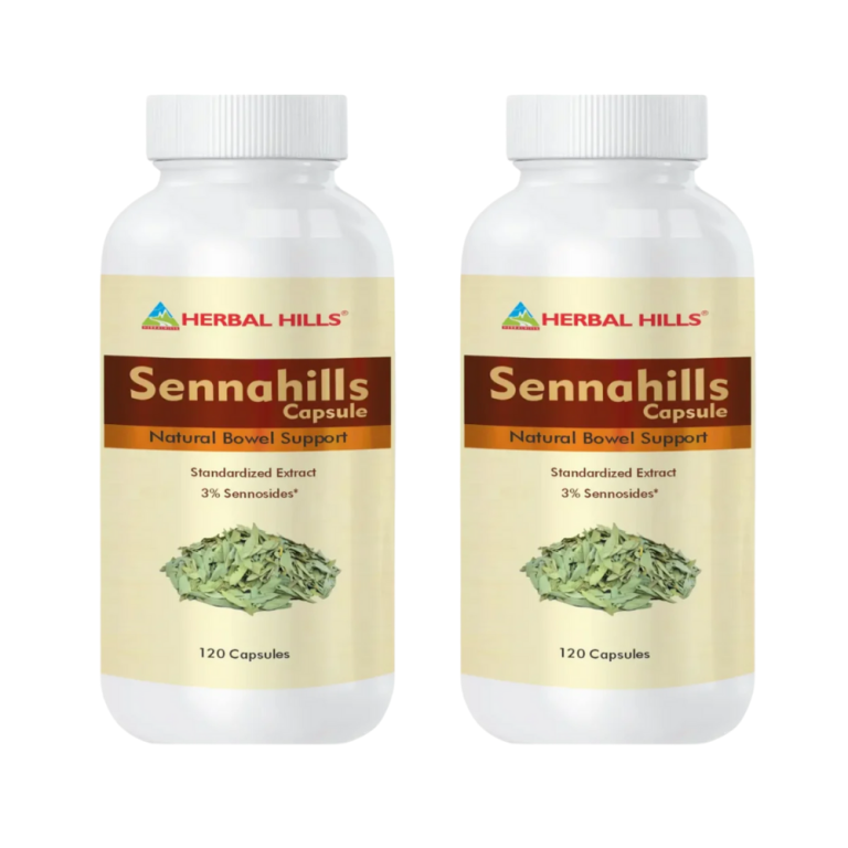 Sennahills Herbal Supplement – 120 Capsules | Senna Leaf Extract for Wellness