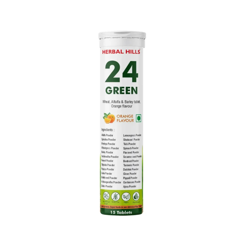 24 Green Tablet – for Weight Management, Immunity, Detox, Daily Energy & Stamina