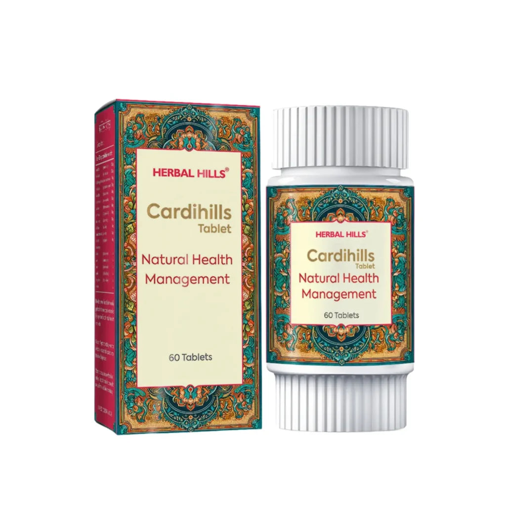 Herbal Hills Cardihills – Daily Herbal Heart Wellness – 60 Tablets