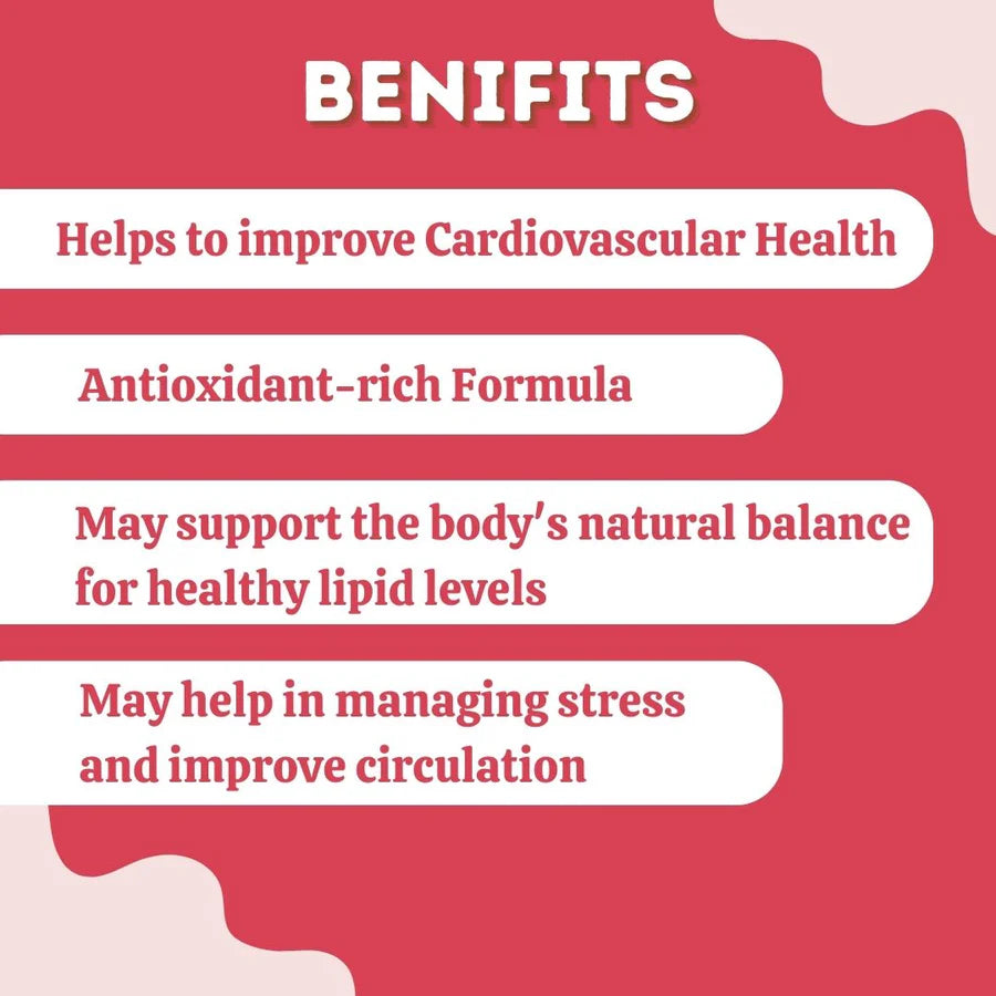Cardihills Ayurvedic Cardio Wellness Support – 60 Tablets Pack of 5 by Herbal Hills