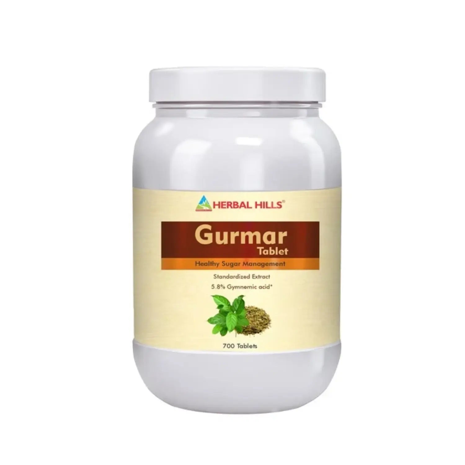 GurmarHills Herbal Tablets – 700 Count | Pure Gymnema Sylvestre Tablets