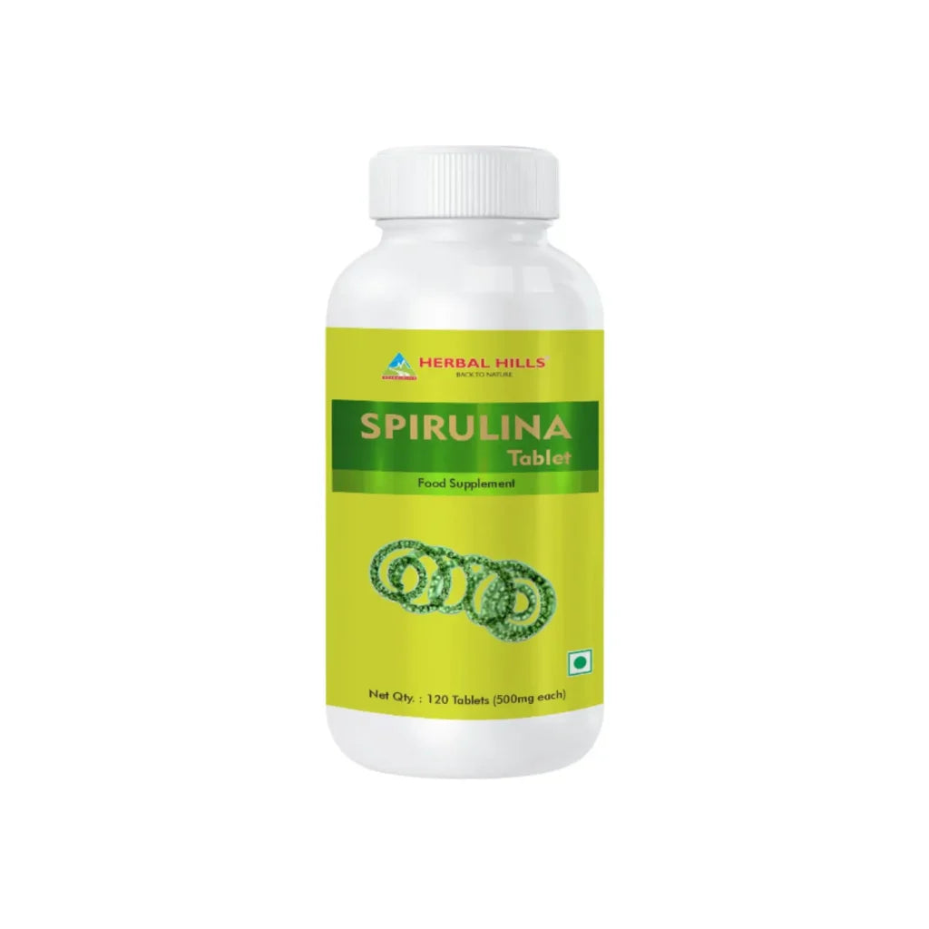 Spirulina 120 Tablets – Chlorophyll Rich Food