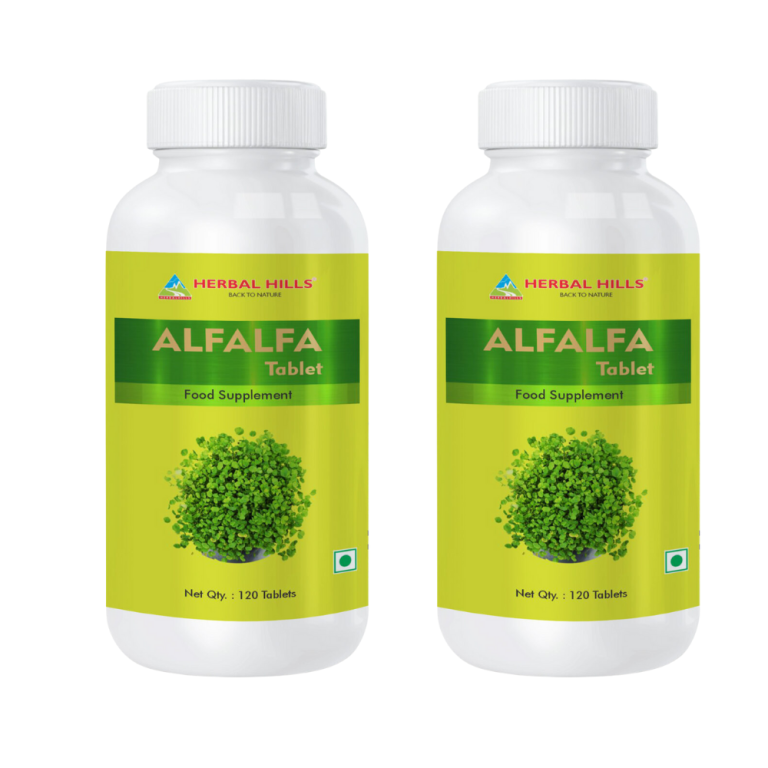 Alfalfa 120 Tablet for Immunity and General wellness. Immunity booster & improves strength and stamina