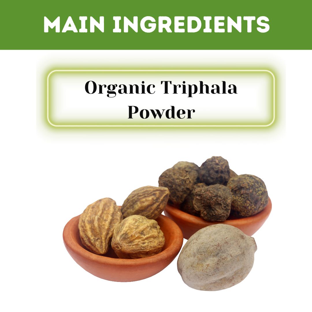 Triphala Powder – 200g (Pack of 5) | Standardized Ayurvedic Quality | Herbal Hills