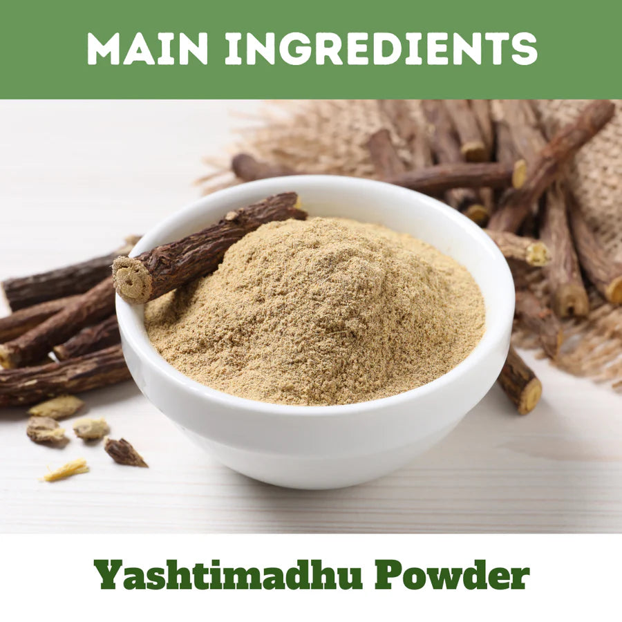 Yashtimadhu Powder – 100g (Pack of 5) | Standardized Ayurvedic Quality | Herbal Hills
