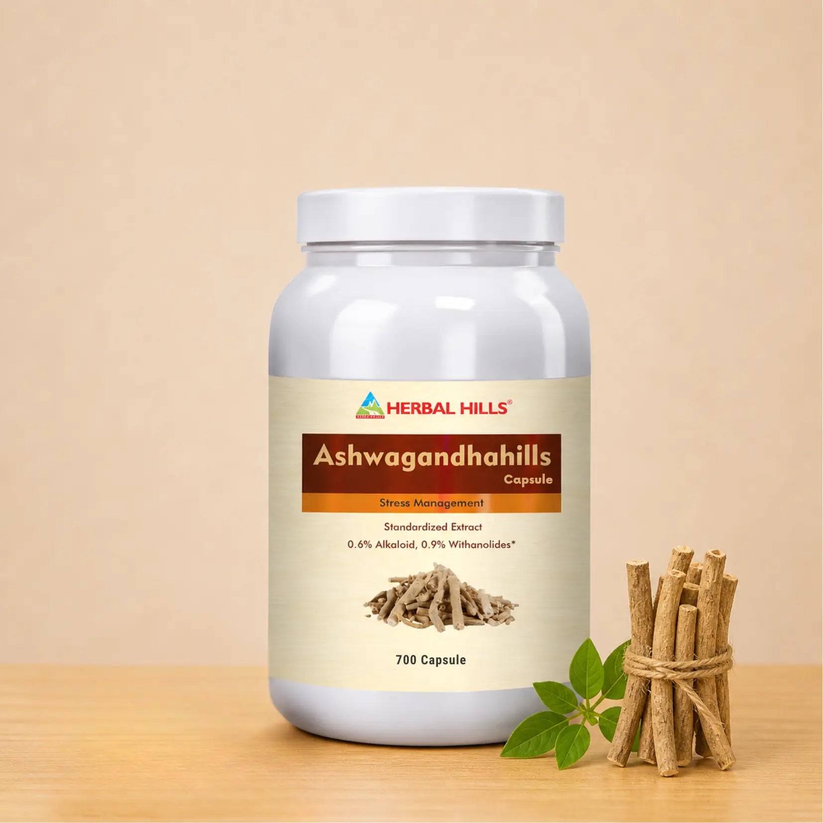 Ashwagandha Capsules Value Pack – Ashwagandhahills 700 Capsules – Antistress & Revitalise