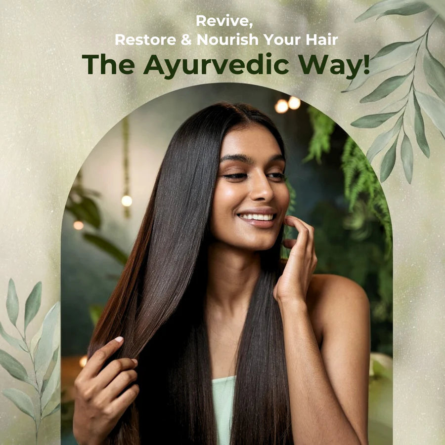 Kesho Forte Hair Mask Powder Pure and Natural Hair Mask for Hair Growth, Split Ends, Luster Shining Nourishment