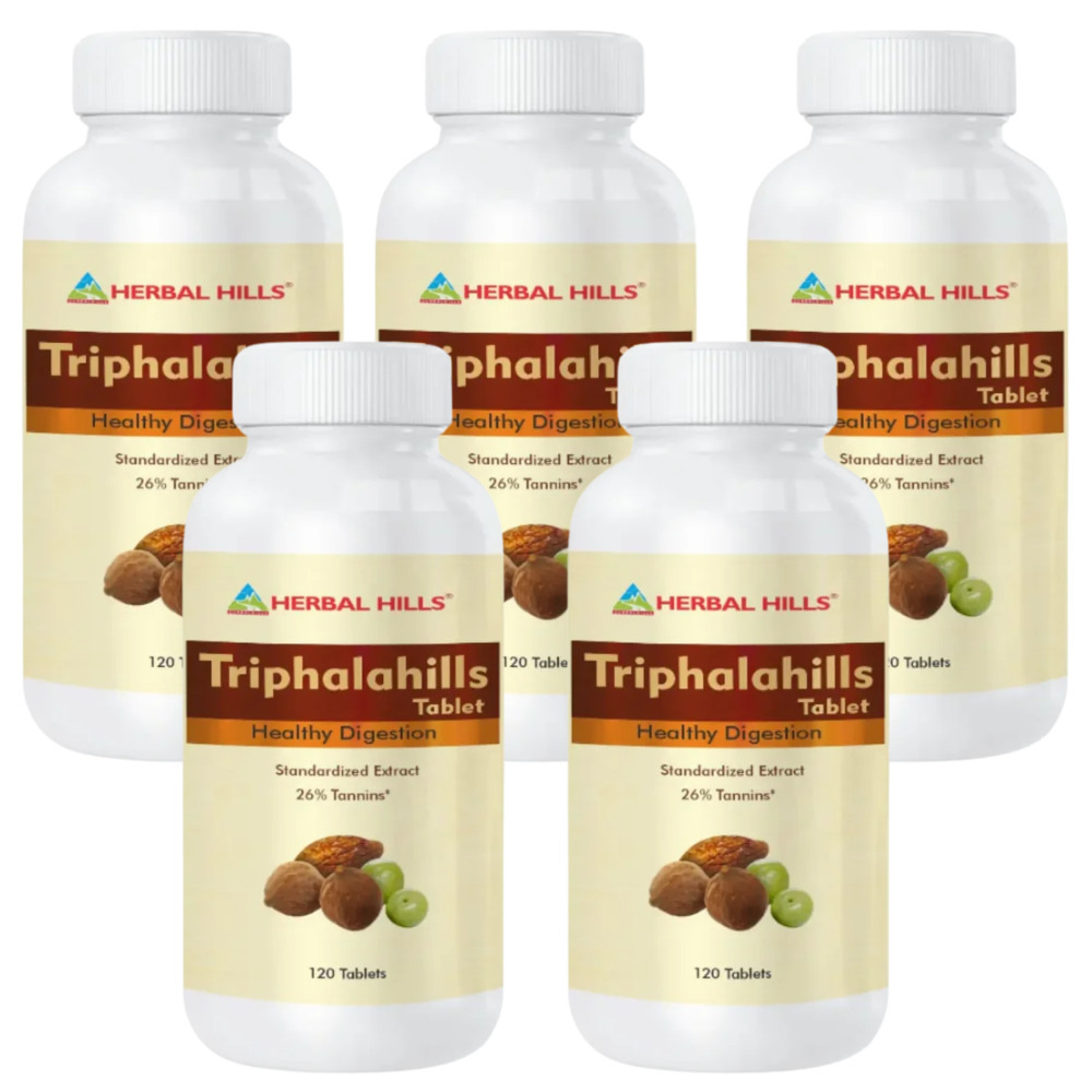 Triphalahills 120 Tablets (pack of 5)