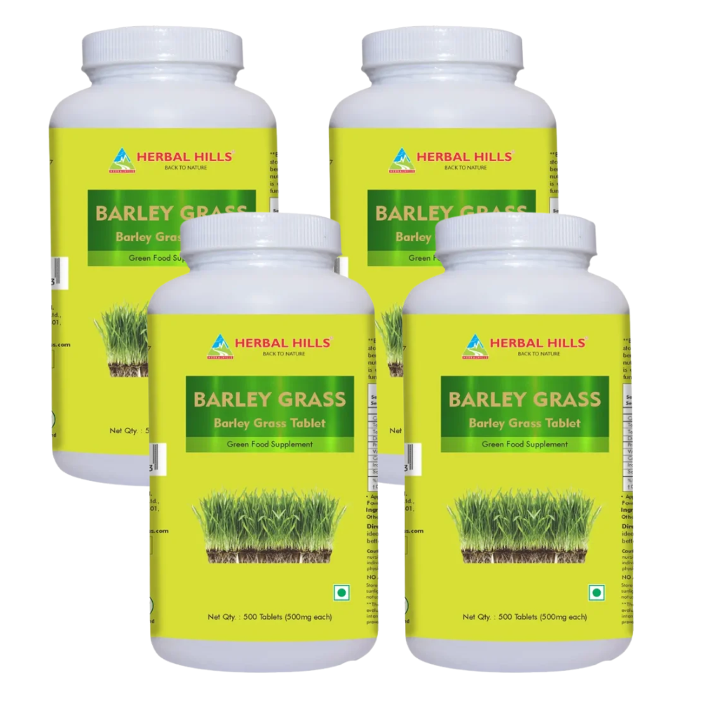 Barley Grass 500 Tablet, Natural Body Cleanse and detox, Immunity Booster
