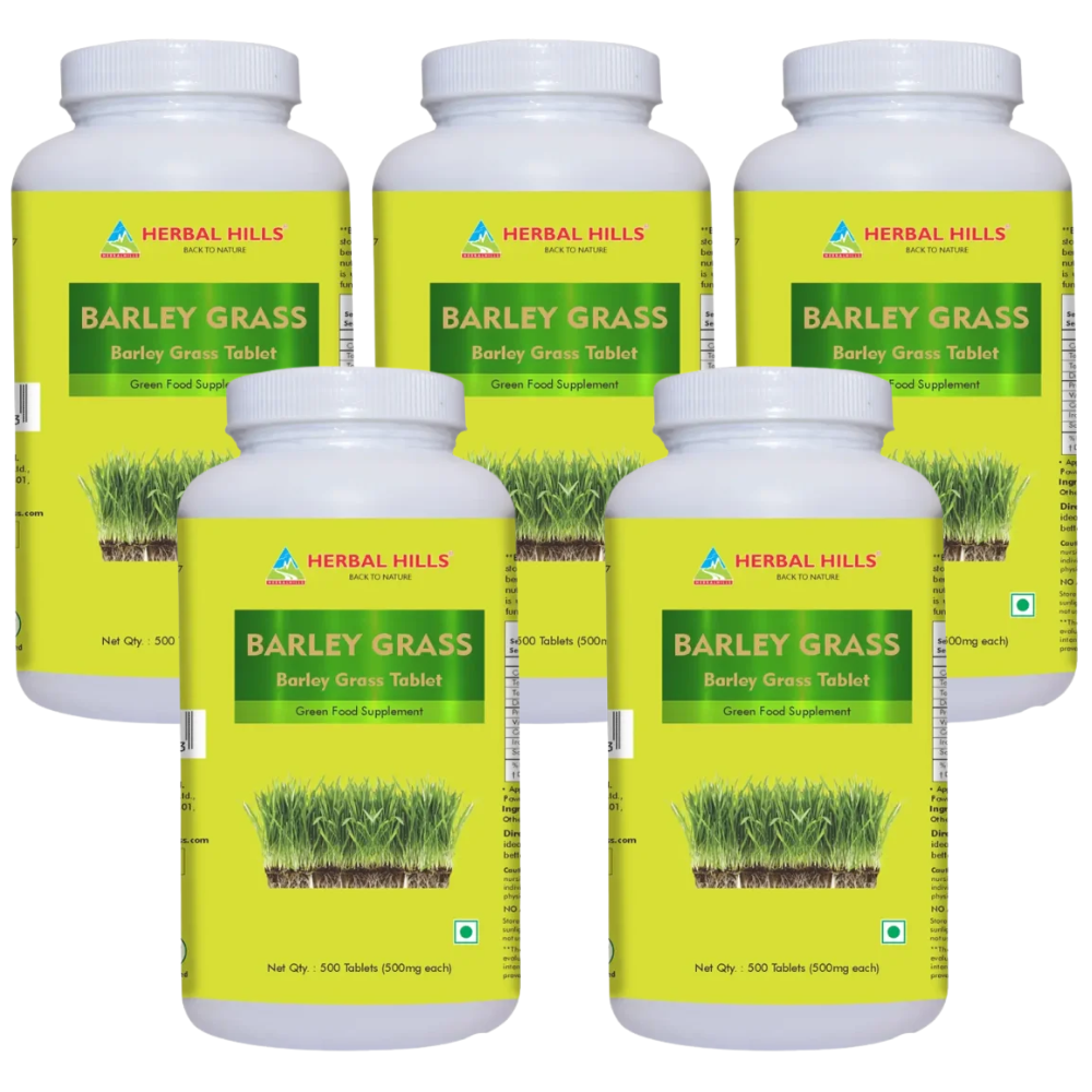 Barley Grass 500 Tablet, Natural Body Cleanse and detox, Immunity Booster