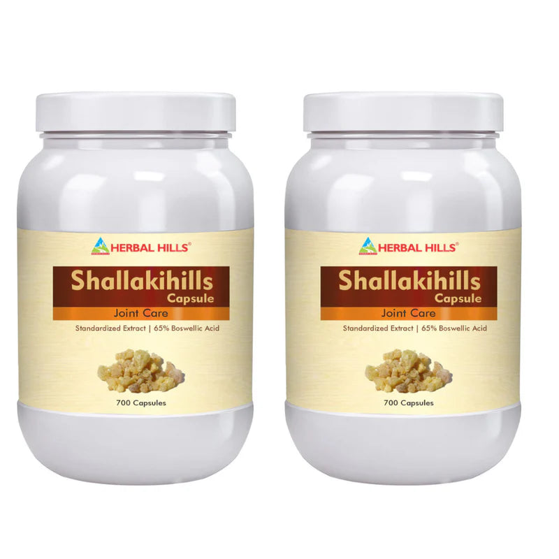 Boswahills Capsules – 700 Capsules (Pack of 2) | Standardized Ayurvedic Quality | Herbal Hills