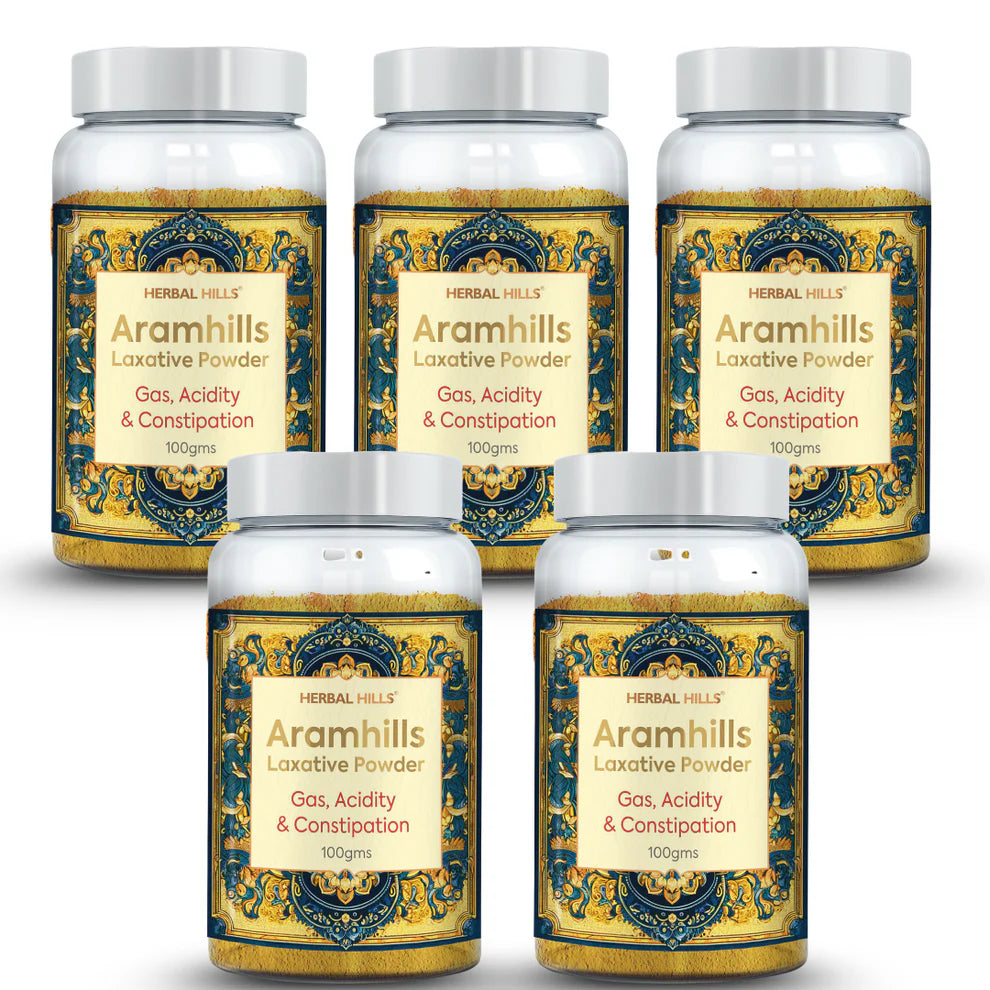 Aramhills Ayurvedic Digestive Comfort Powder – 100 g Pack of 5 by Herbal Hills