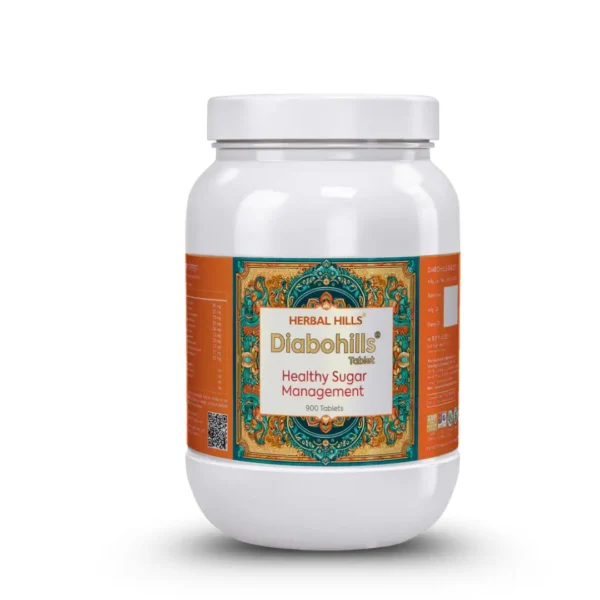 Diabohills – Ayurvedic Sugar Wellness Tablets – 900 Tablets