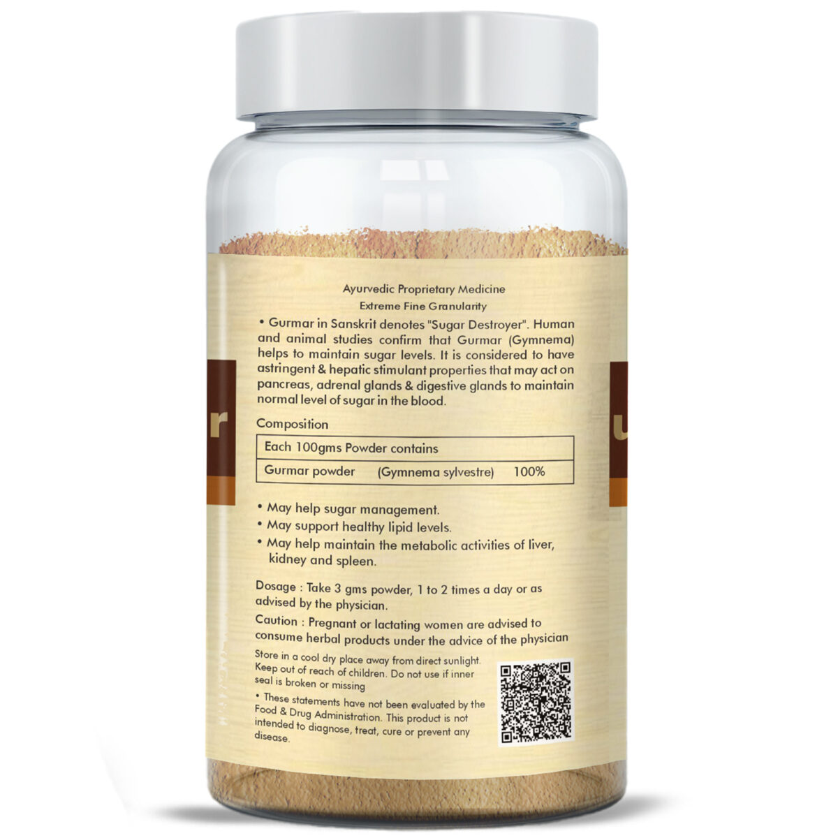 Gurmar Powder - 100 gms - Image 3