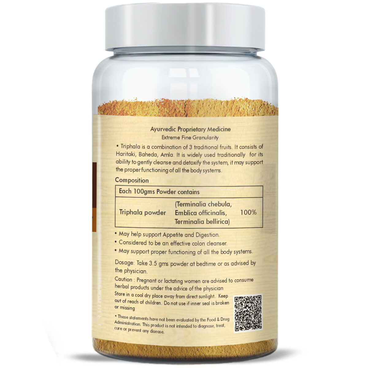 Triphala Churna / Powder - 100 gms - Image 3