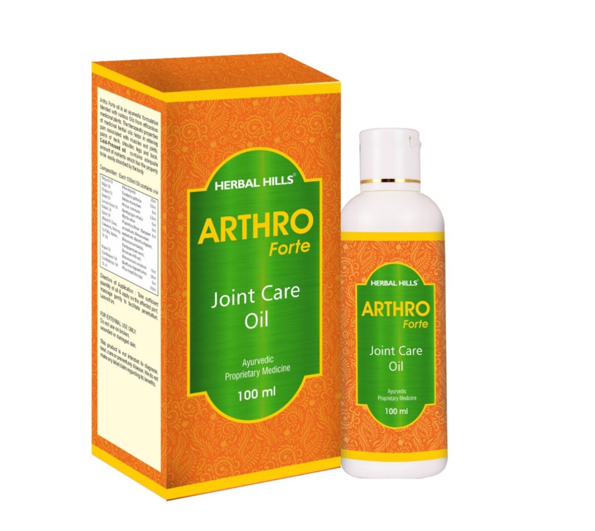 Ayurvedic Joint Pain Oil - Arthro Forte - 100 ml - Image 1