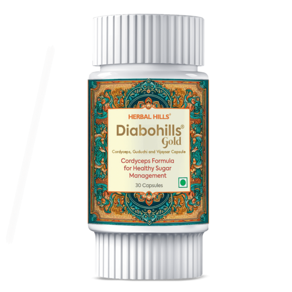 Herbal Hills Diabohills Cordyceps Capsule - 30 Capsules