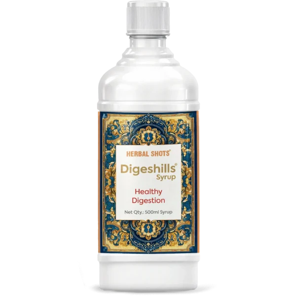 Digeshills Ayurvedic Digestive Syrup – Herbal Digestive Support, 500ml