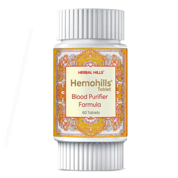 Ayurvedic Blood Purifier Tablets - Hemohills 60 Tablets