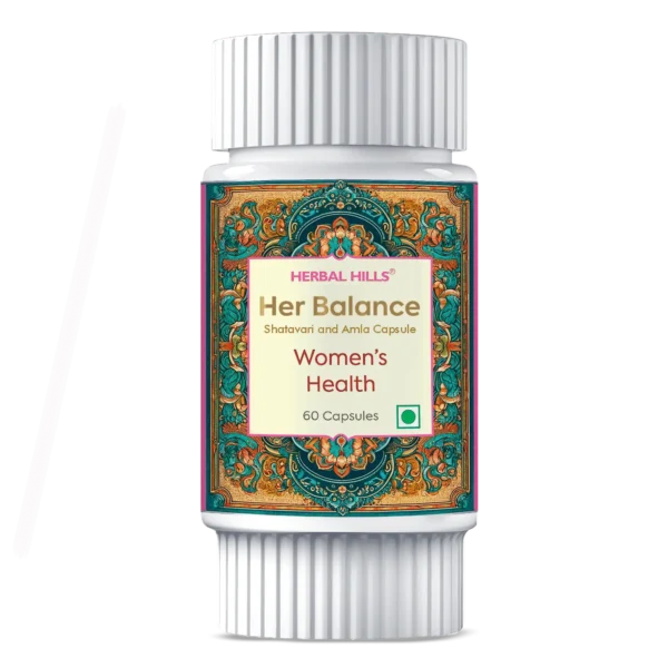Herbal Hills Her Hormonal Balance Capsule - 60 Capsules