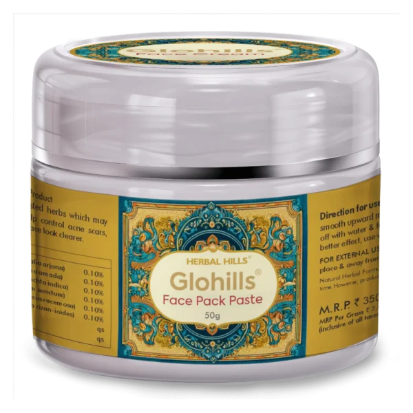 Natural Skin Care – Glohills 50g Face Pack