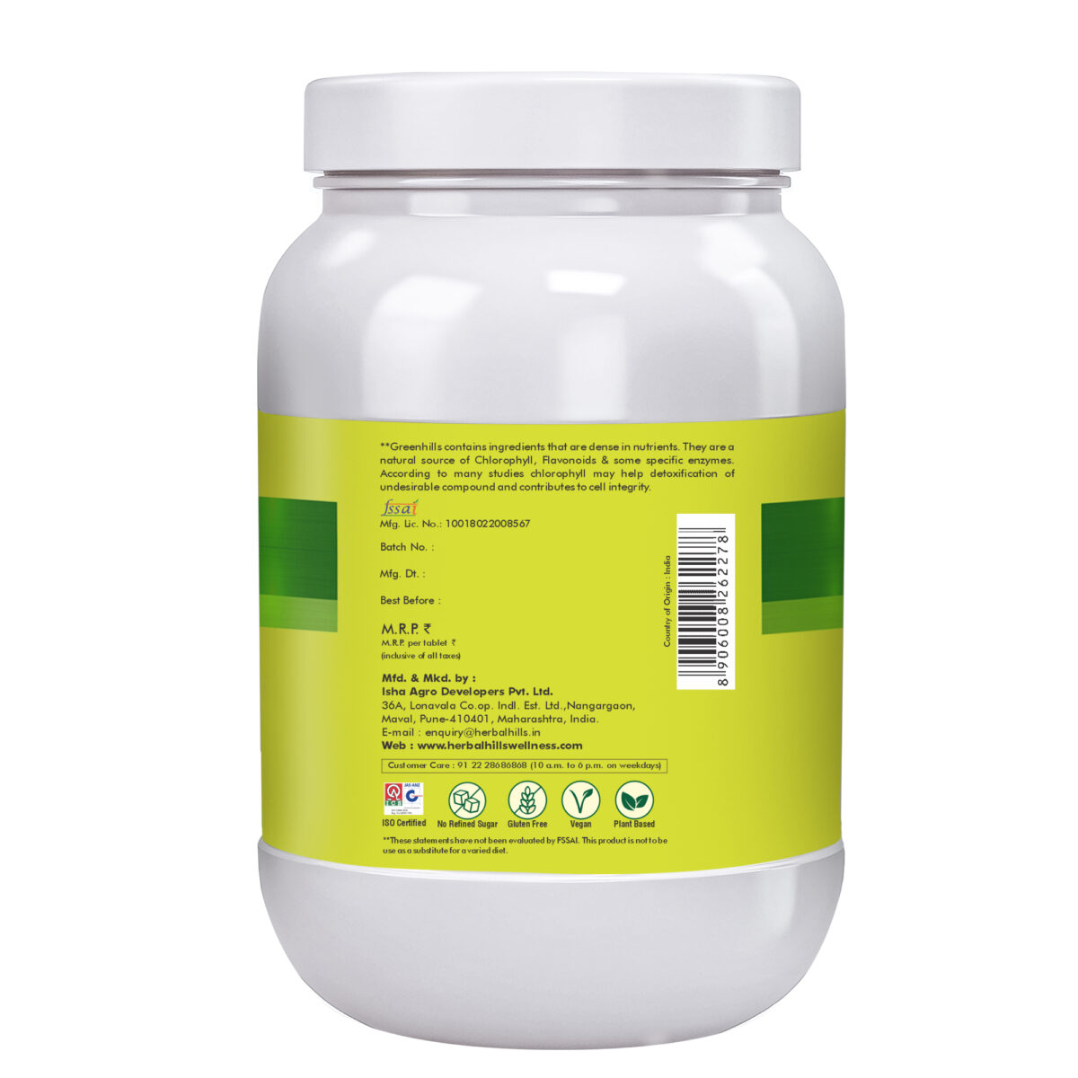 Super Greenhills 900 Tablets Value Pack - Super Green Food Formula - Image 4