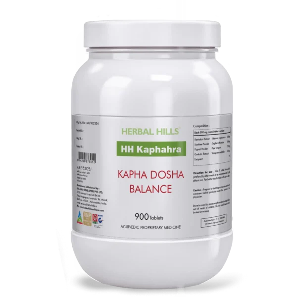 Herbal Hills HH Kapha Tablet - 900 Tablets