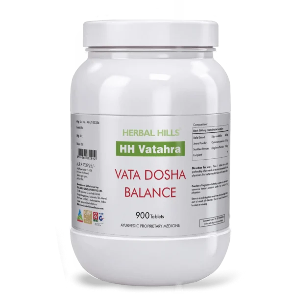 Herbal Hills HH Vata Tablet -900 Tablets
