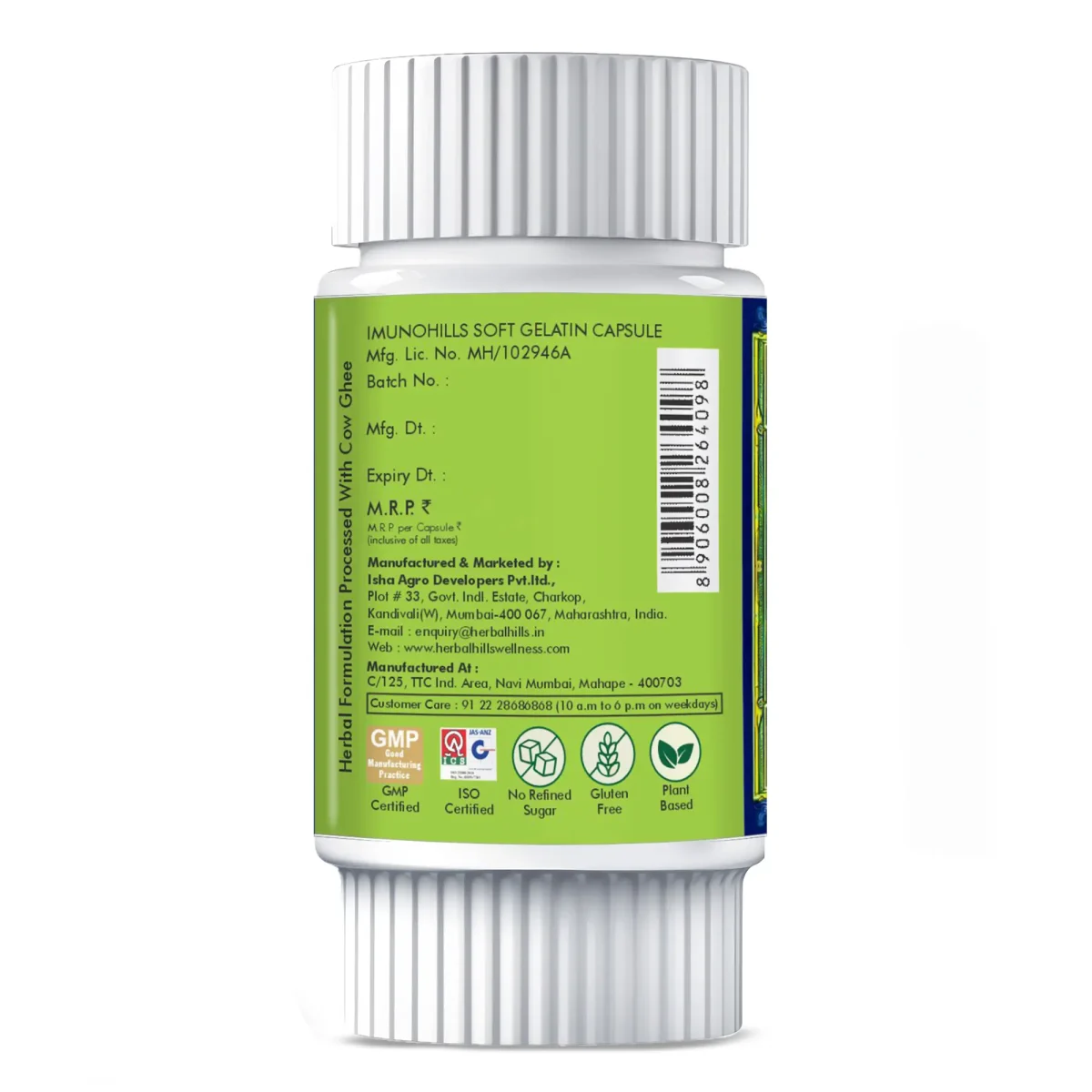 Ayurvedic Immunity Booster Medicine - Imunohills 30 Capsules - Image 4