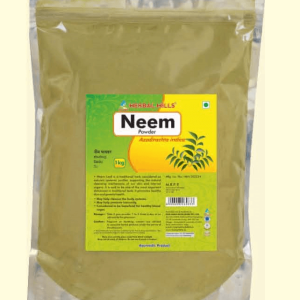 Neem patra powder - 1 kg powder