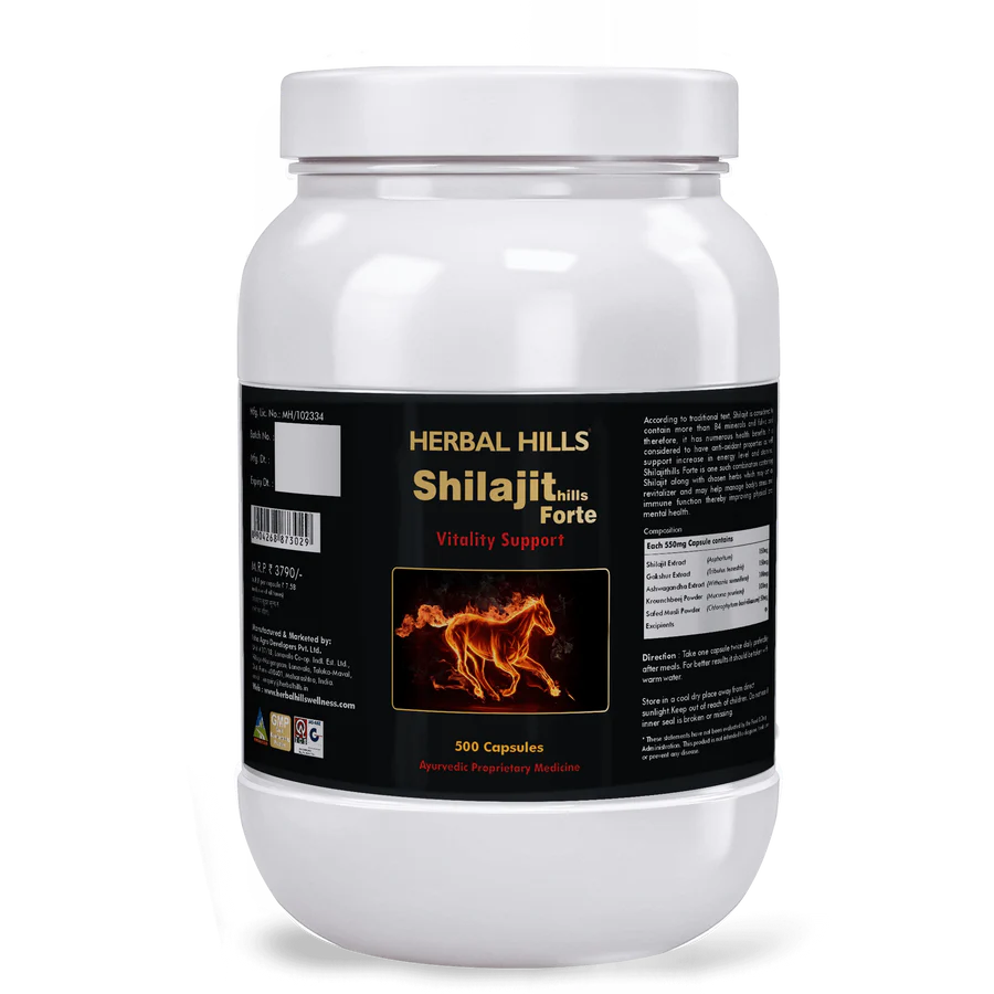 Ayurvedic Medicine for Energy and Stamina Shilajit capsule
