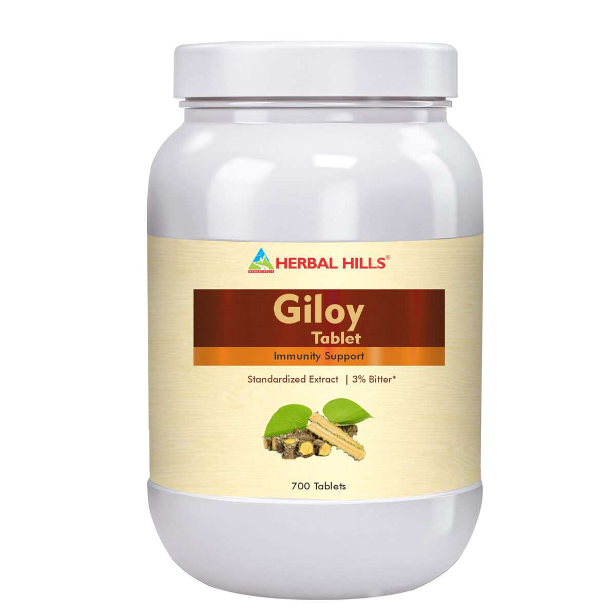 Giloy Guduchi Tablets – 700 Count | Ayurvedic Wellness Support - Image 1